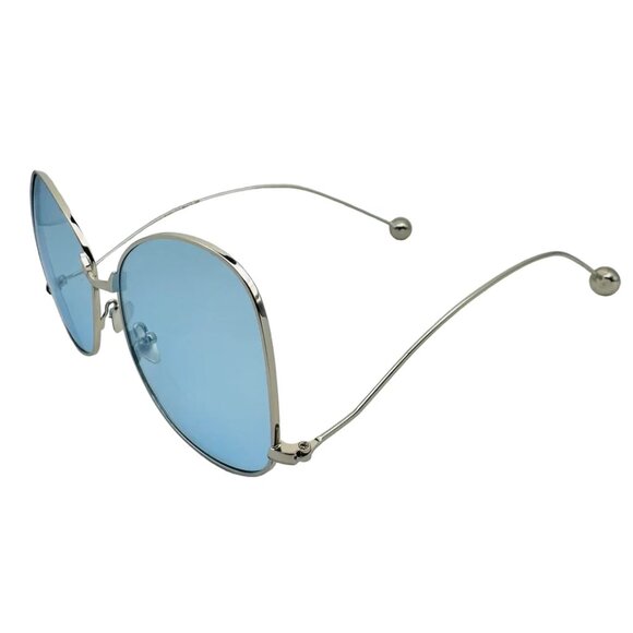 7024 | Blue Butterfly Lens Sunglasses - Picture 2 of 5